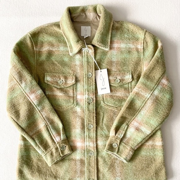 JOIE Plaid Shacket - Picture 6 of 11